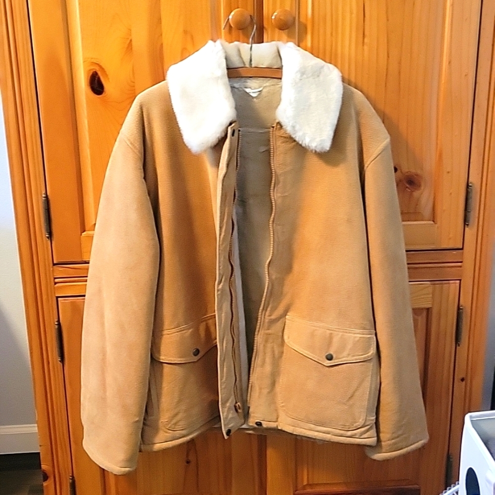 Leather Winter Coat